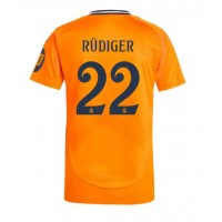 Real Madrid Antonio Rudiger #22 Fußballbekleidung Auswärtstrikot 2024-25 Kurzarm